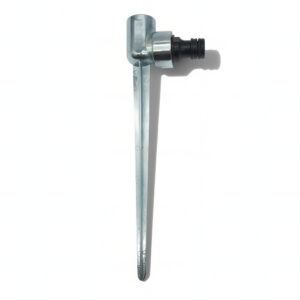 Hrotový podstavec koncový z kovu pro zahradní zavlažovače 100