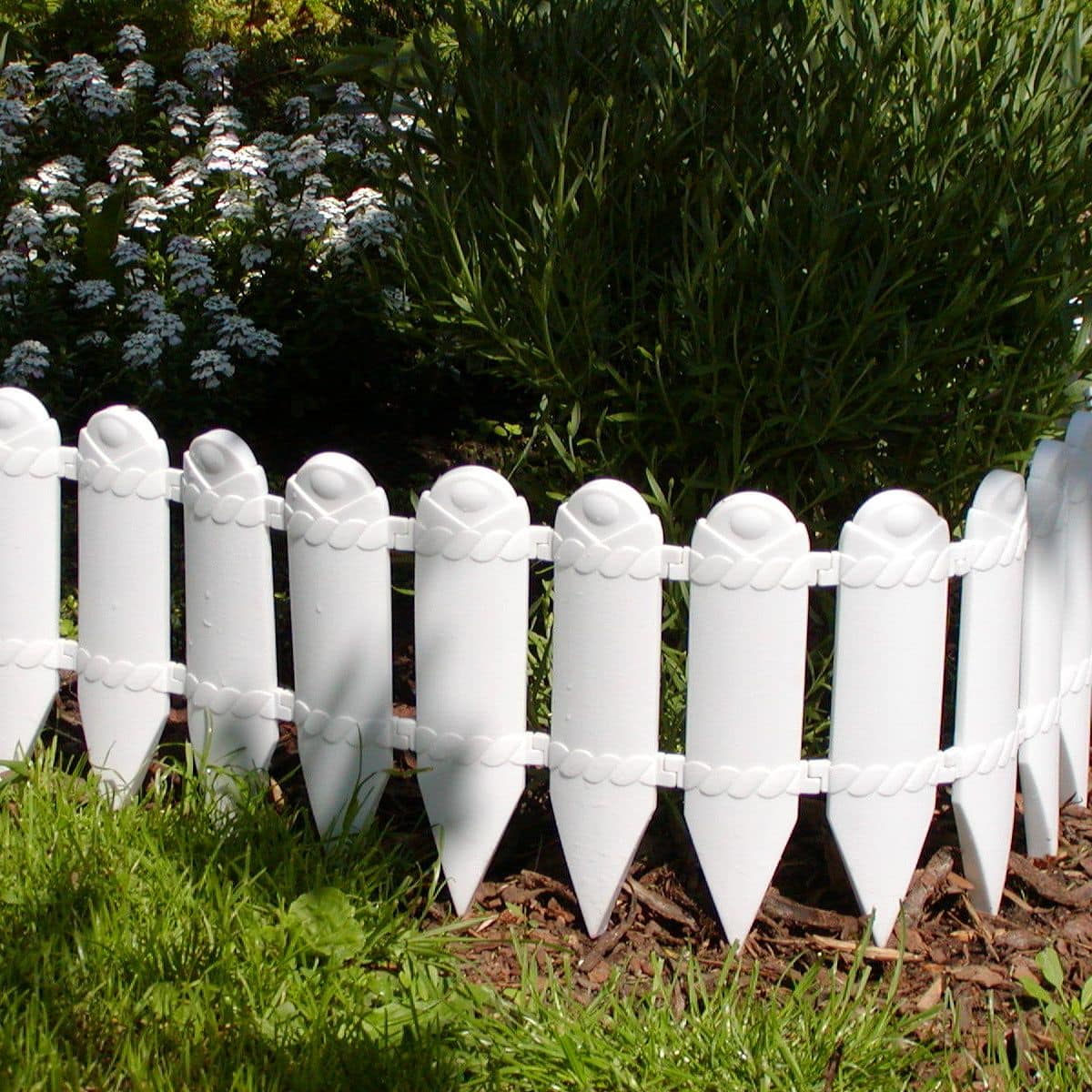 Plůtek okrasný lemovací 26cm x 2m plastový 26 dílů 832 2 Plůtek okrasný lemovací 26cm x 2m plastový 26 dílů 832 - Obrázek 2