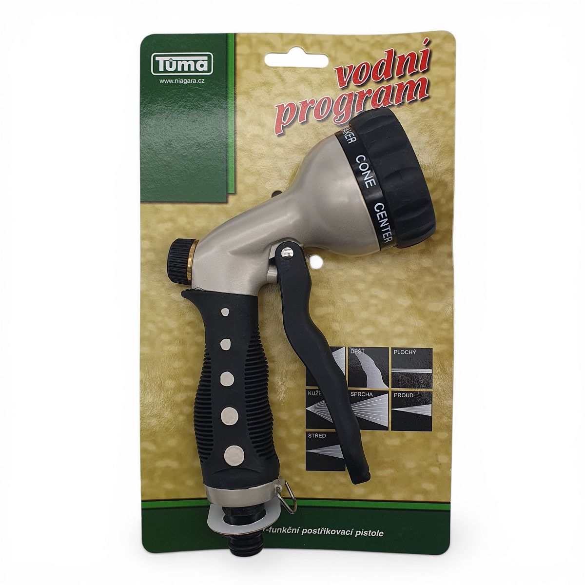 Postřikovací pistole 7 funkcí kov SOFT grip 330 4 Postřikovací pistole 7 funkcí kov SOFT grip 330 - Obrázek 4