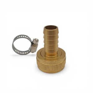 Vodní program 136 Půlspojka trn na 1/2" zahradní hadici s maticí 3/4" z mosazi 661