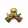 Velkoobchod 3 109 Rozdvojka 3/4" vnitřní závit na dva 3/4" vnější závity mosaz 614