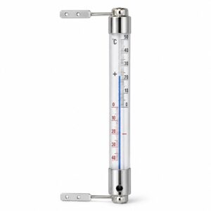 Teploměry 31 Teploměr okenní kovový 20 cm 934