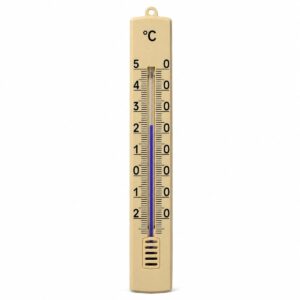 Teploměry 12 Teploměr univerzální béžový 18 cm plast 909