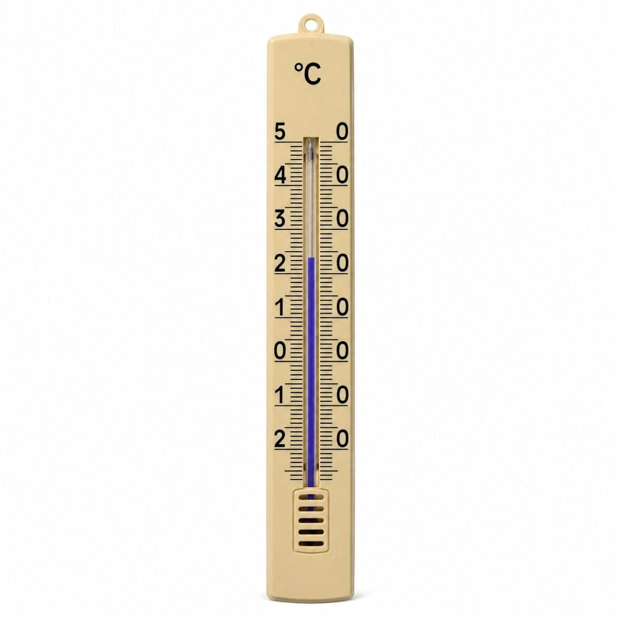 Teploměr univerzální béžový 18 cm plast 909 1 Teploměr univerzální béžový 18 cm plast 909