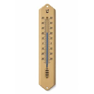 Teploměry 14 Teploměr univerzální béžový 20 cm plast 911
